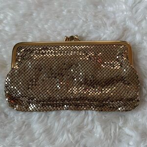 VINTAGE WHITING AND DAVIS SEQUIN CLUTCH